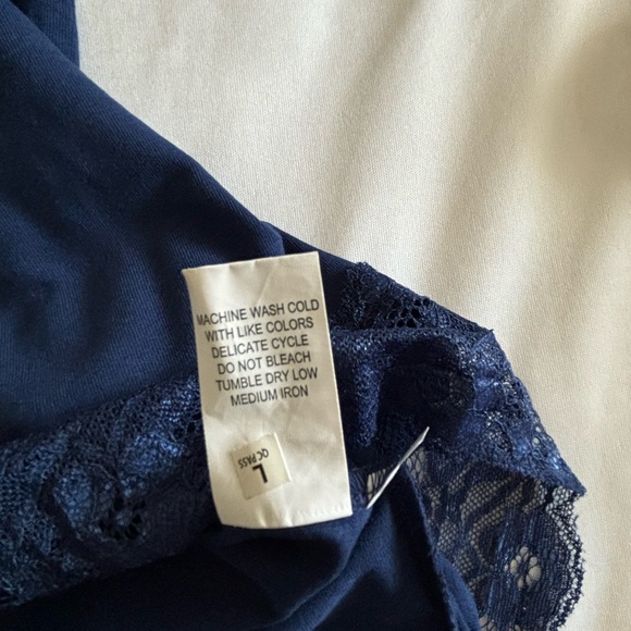 New Camisole--Turtle Bay-navy blue--size L---NEW - Picture 4 of 6